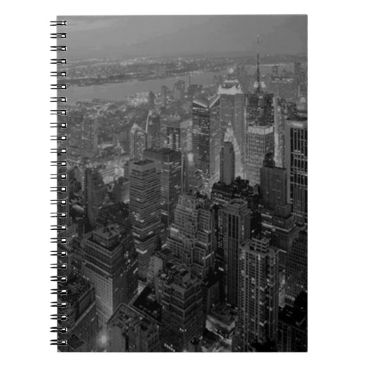 Carnet Vintage Style New York City Script (Devant)