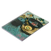 Carnet Vintage Sushi gift (Côté gauche)