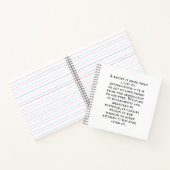 Carnet Vintage Typography Rustic Kitchen Quote (Intérieur)