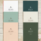 Carnet Vintage Van Life Sage Surfer Road Trip