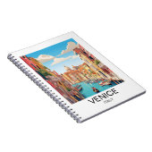 Carnet Vintage Venise Italie Voyage (Côté Droit)