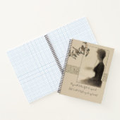 Carnet Vintage Victorian Silhouette Notebook (Intérieur)