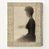 Carnet Vintage Victorian Silhouette Notebook (Dos)