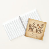 Carnet Vintage Vieux Mode Aide-soignant, Infirmière (Intérieur)