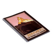 Carnet Vintage voyage, Matterhorn Mountain, Suisse (Côté Droit)
