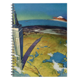 Carnet Vintage voyage New York City Empire State Building