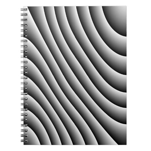 Carnet vintage Wavy Lines (Devant)
