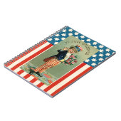 Carnet Vintage Young Oncle Sam 4 juillet (Côté gauche)
