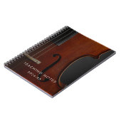 Carnet Viola Teacher Music Office Simple Moderne (Côté gauche)