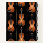 Carnet Viola Violon Musique Enseignant Musicien (Dos)