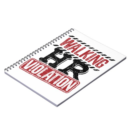 Carnet Violation des RH à pied Cauchemar des ressources h (Côté gauche)