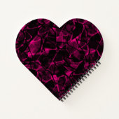 Carnet violet Abstrait (Dos)