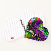 Carnet Violet, citron vert et marbre noir (Intérieur)