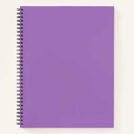 Carnet Violet doux (Devant)