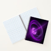 Carnet Violet Energy Vortex Spiral Notebook (Intérieur)
