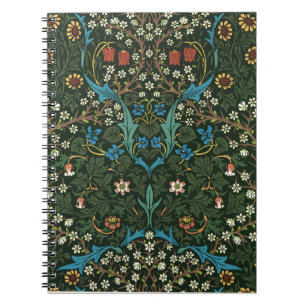 Carnet Violet et Columbine de William Morris (1834-1896)