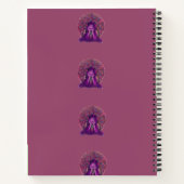 Carnet Violet Peacock - Journal (Dos)