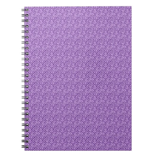 Carnet Violette feutrée (Devant)
