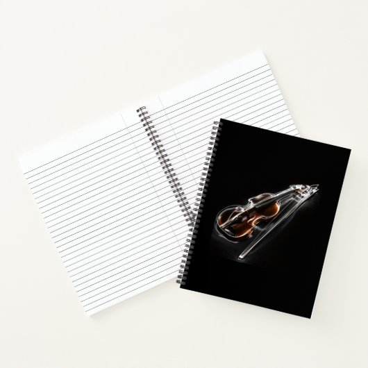 Carnet Violon 3D (Intérieur)
