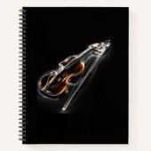Carnet Violon 3D (Devant)