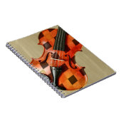 Carnet Violon arlequin (Côté Droit)