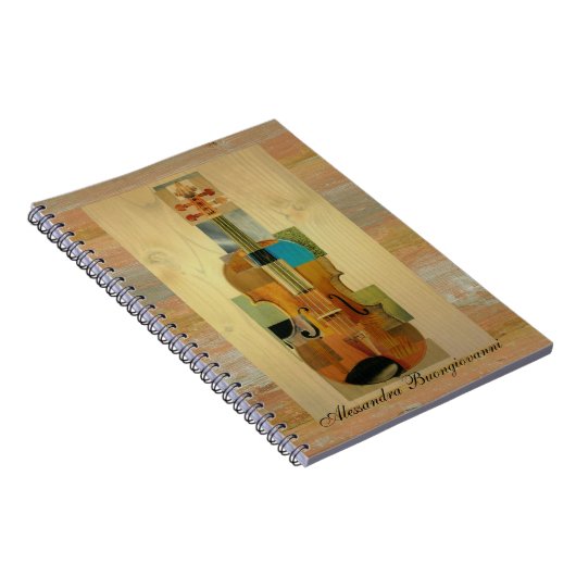 Carnet Violon composé (Côté Droit)