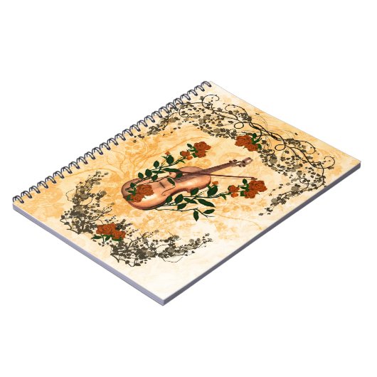 Carnet Violon impressionnant (Côté gauche)