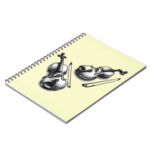 Carnet Violons (Côté gauche)