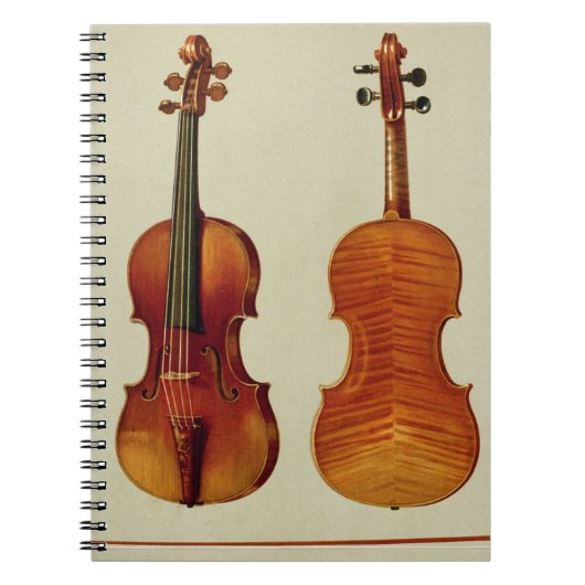 Carnet Violons (LtoR) : le "Alard" par Antonio (Devant)