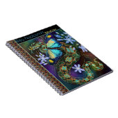 Carnet Vipère papillon Bitis Nasicornis (Côté Droit)