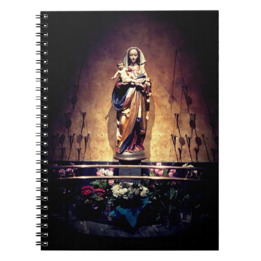 Carnet Virgin Mary with Baby Jesus Notebook (Devant)