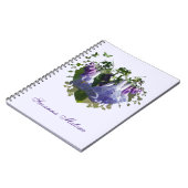 Carnet Virginia Bluebells Fleurs sauvages (Côté gauche)