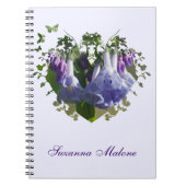 Carnet Virginia Bluebells Fleurs sauvages (Devant)