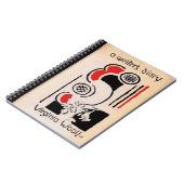 Carnet Virginia Woolf Vanessa Bell Couverture d'un journa (Côté gauche)