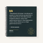 Carnet Virgo (Devant)