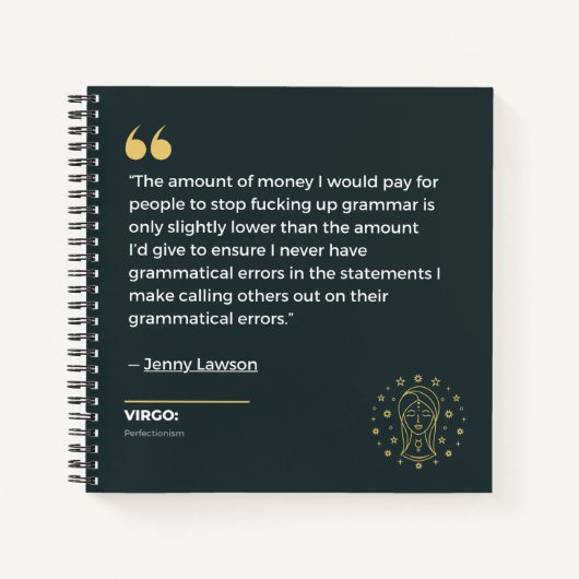 Carnet Virgo (Devant)