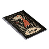 Carnet Virgo Celestial Zodiac Art (Côté Droit)