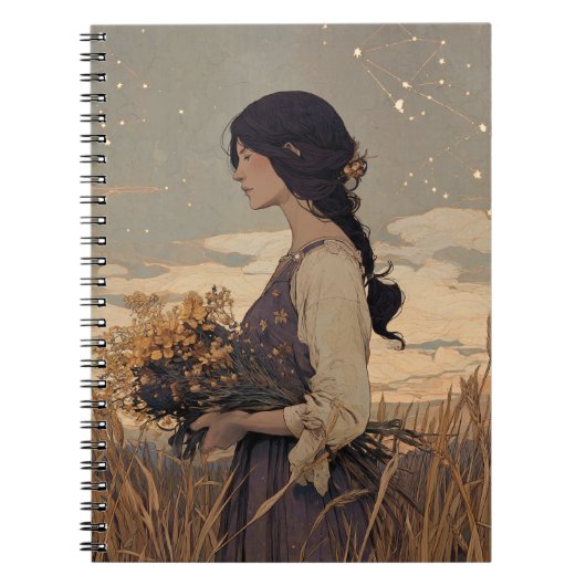 Carnet Virgo Constellation (Devant)