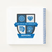Carnet Virgo Crest d'anniversaire™ pour les 1er-22 septem (Dos)