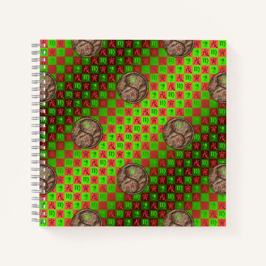 Carnet Virgo & Earth Tiger (Devant)