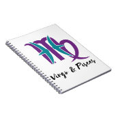 Carnet Virgo et Pisces Couples Zodiac Astrologie (Côté Droit)