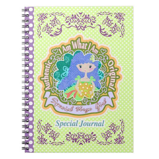 Carnet Virgo Horoscope (Devant)