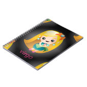 Carnet virgo kawaii (Côté gauche)