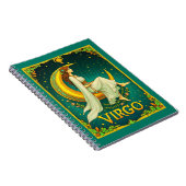 Carnet Virgo Maiden assis sur Crescent Moon (Côté Droit)