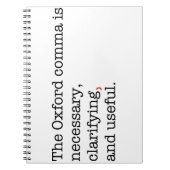 Carnet Virgule de Pro-Oxford (Devant)