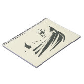Carnet Visage Abstrait. (Côté gauche)