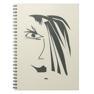 Carnet Visage Abstrait.