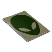 Carnet Visage Alien (Côté Droit)