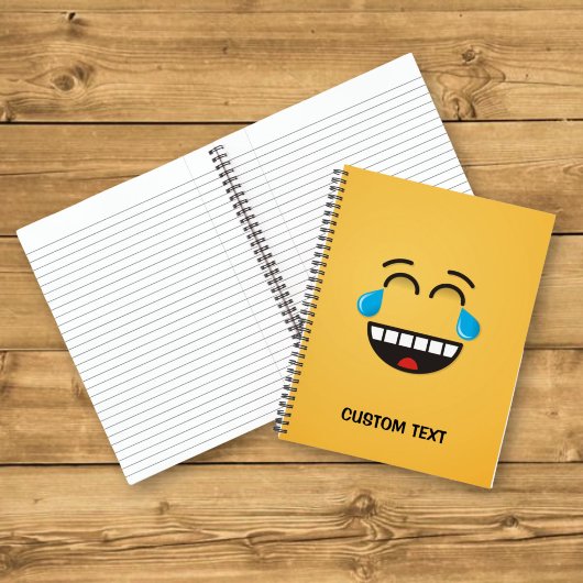 Carnet Visage Avec Des Larmes De Joie
