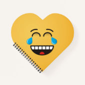 Carnet Visage Avec Des Larmes De Joie (Devant)